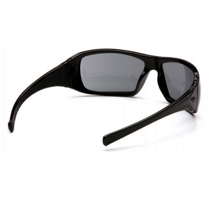 Pyramex Goliath Safety Glasses, Rubber Temples, Sporty Style Sunglass, ANSI Z87.1