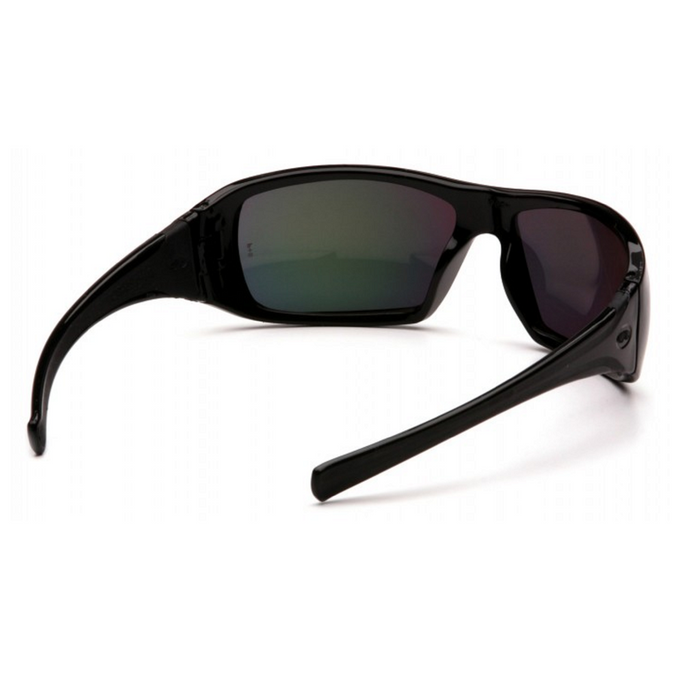 Pyramex Goliath Safety Glasses, Rubber Temples, Sporty Style Sunglass, ANSI Z87.1