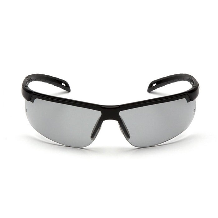 Ever-Lite Safety Glass, Light Gray H2MAX Anti-Fog Lens with Black Frame, SB8625DTM, 1 Pair