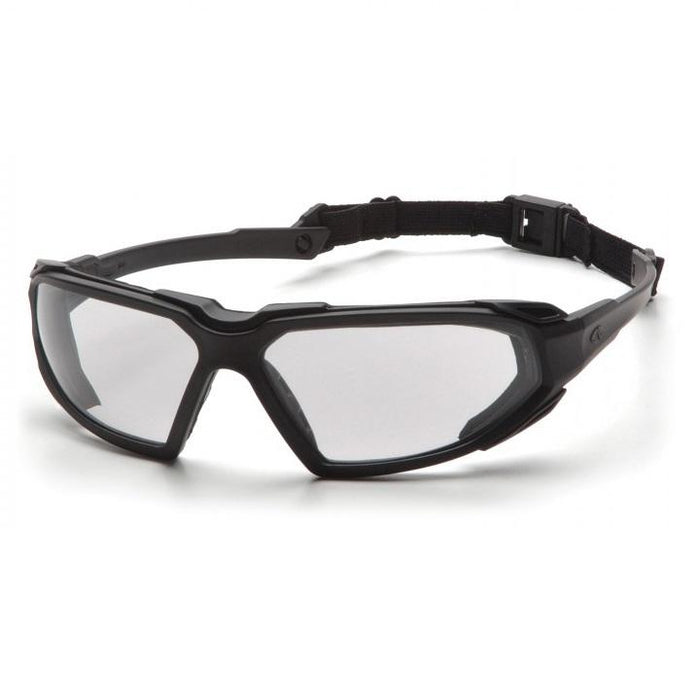 Pyramex Highlander Safety Glasses with Vented Foam Padding