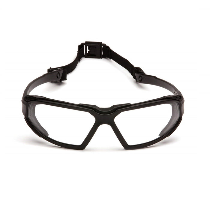 Pyramex Highlander Safety Glasses with Vented Foam Padding