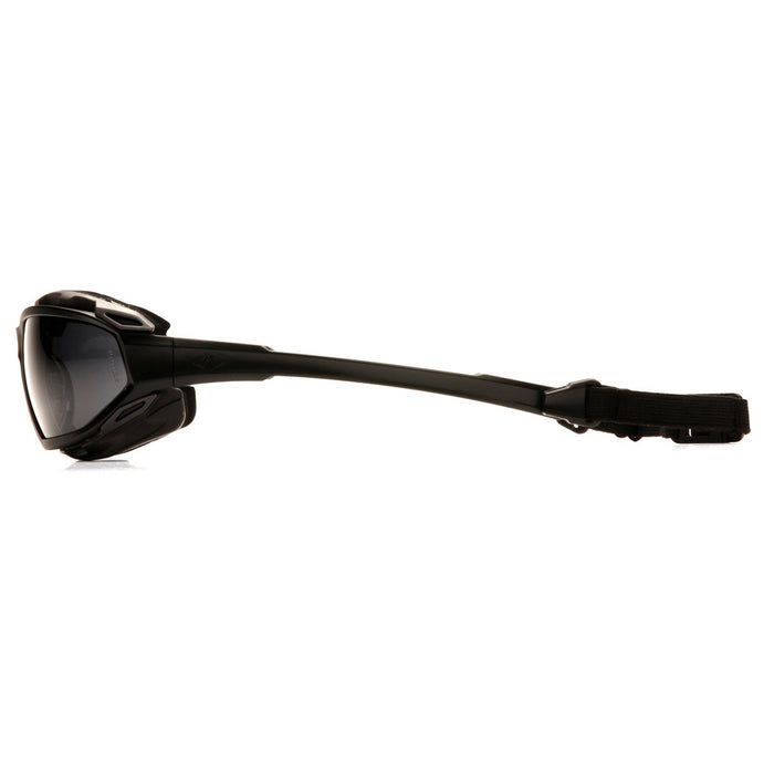 Pyramex Highlander Plus Safety Glasses with Vented Foam Padding