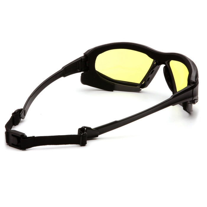 Pyramex Highlander Plus Safety Glasses with Vented Foam Padding