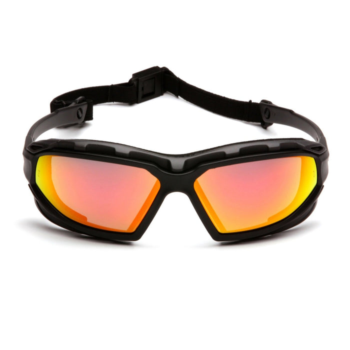 Pyramex Highlander Plus Safety Glasses with Vented Foam Padding