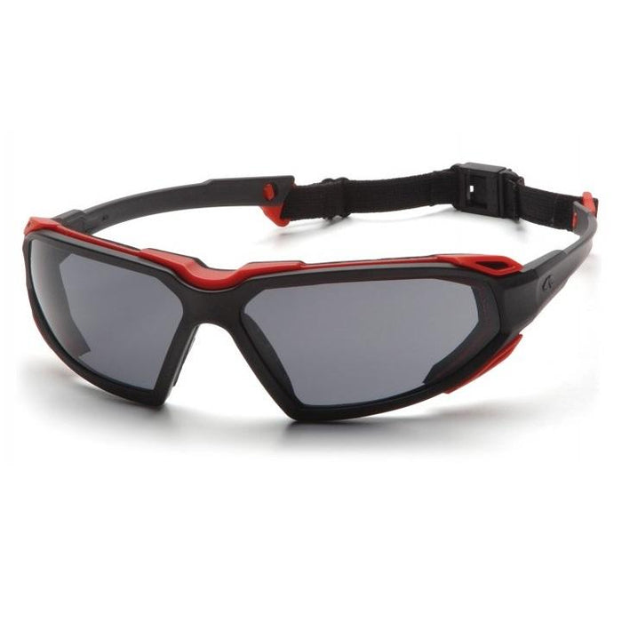 Pyramex Highlander Safety Glasses with Vented Foam Padding