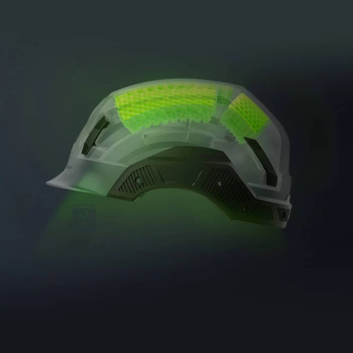 Studson SHK-1 Non-Vented Industrial Safety Helmet with Integrated Chip Technology