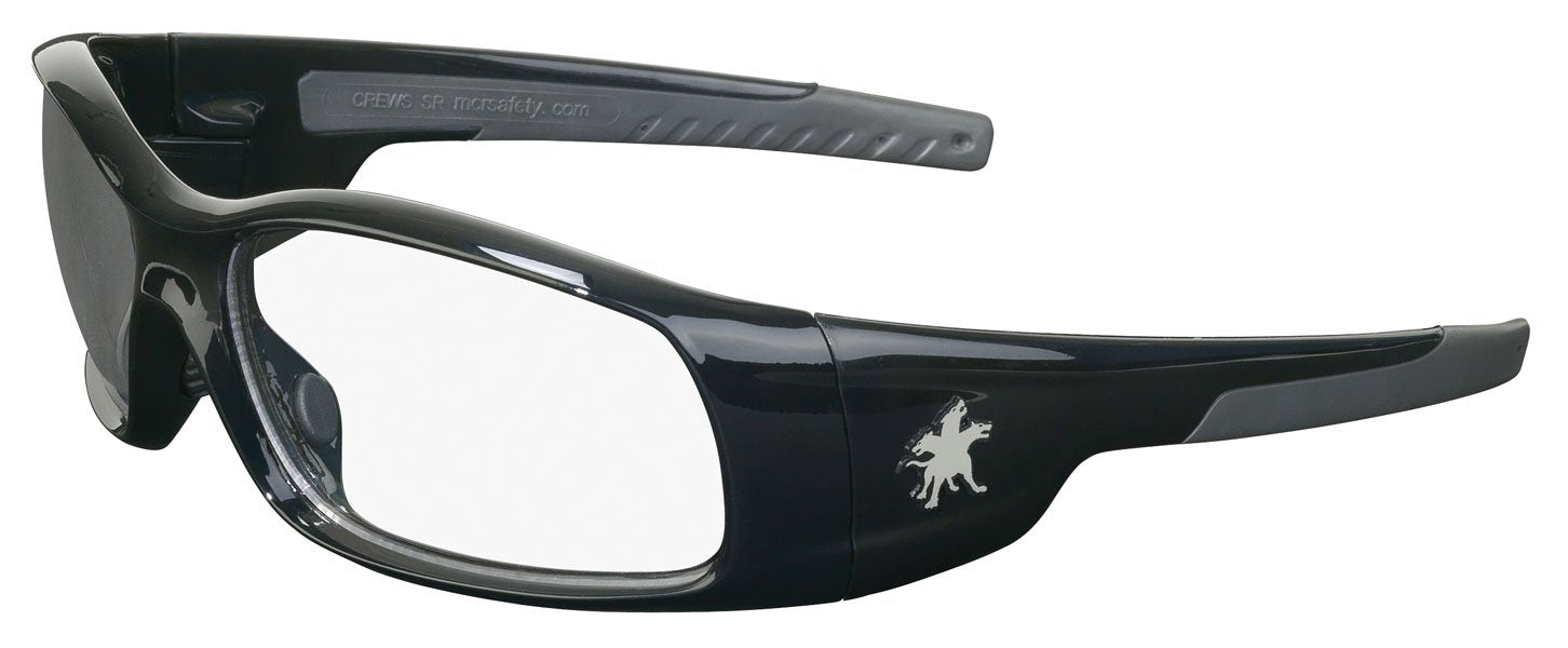 MCR Crews Swagger Safety Glasses, Sporty Sunglasses, ANSI Z87.1