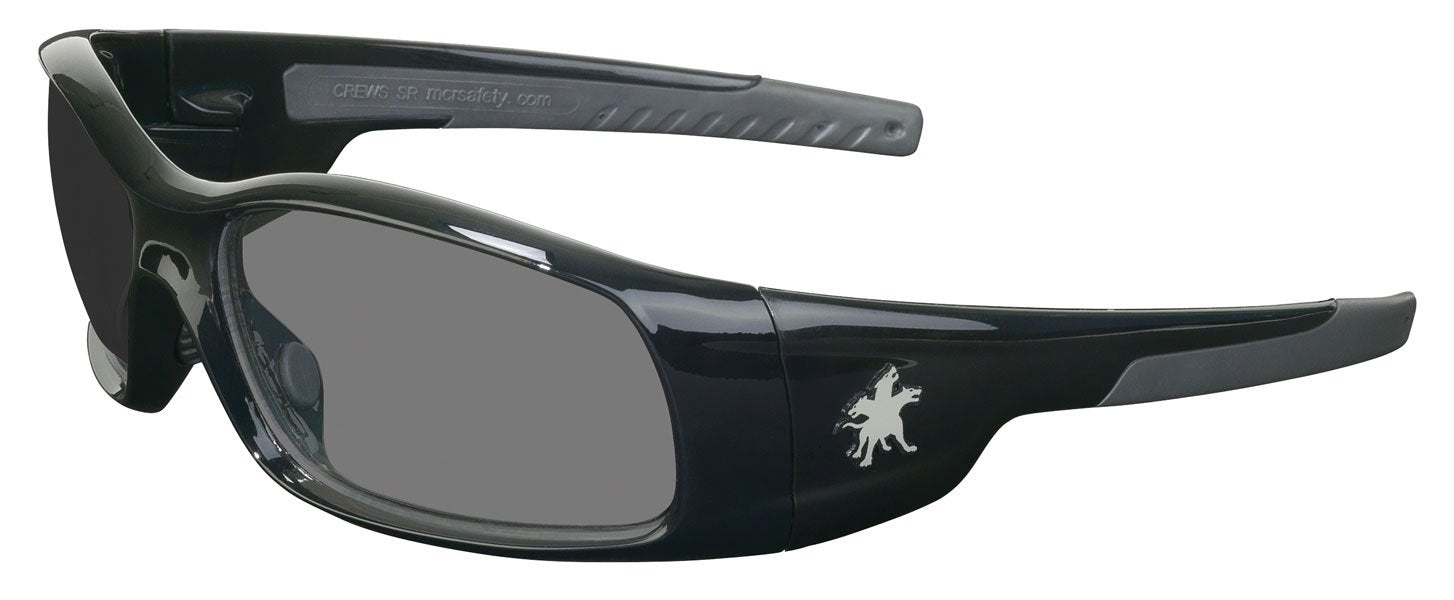 MCR Crews Swagger Safety Glasses, Sporty Sunglasses, ANSI Z87.1