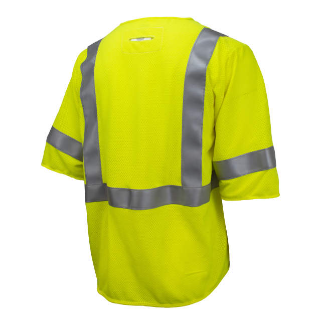 Premium Mesh Modacrylic FR Class 3 Vest, Lime