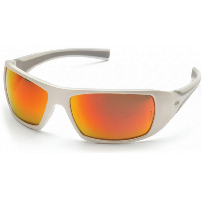 Pyramex Goliath Safety Glasses, Rubber Temples, Sporty Style Sunglass, ANSI Z87.1