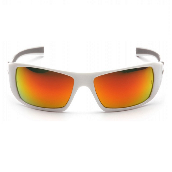 Pyramex Goliath Safety Glasses, Rubber Temples, Sporty Style Sunglass, ANSI Z87.1