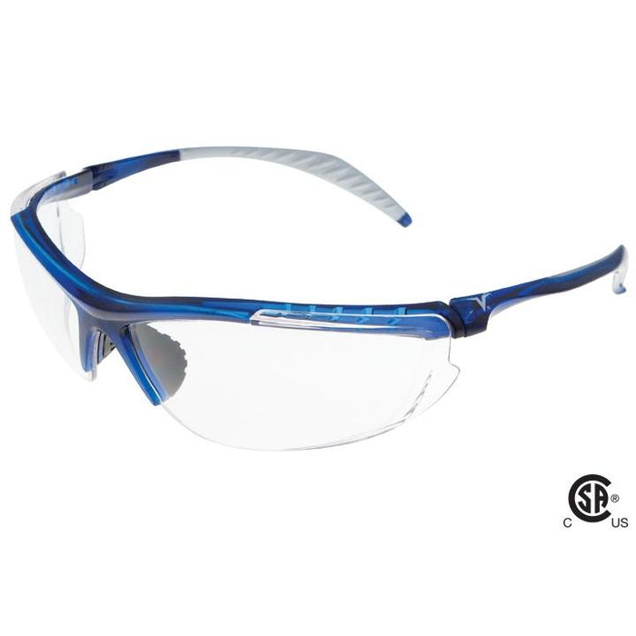 Encon Veratti 307 Translucent Blue Frame, Clear ScratchCoat Lens