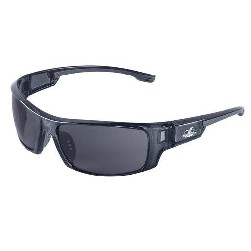 Dorado Dark Smoke Performance Fog Technology Lens with Crystal Black Frame, Safety Glasses - BH943PFT - BHP Safety Products