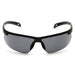 Ever-Lite Safety Glass, Gray H2MAX Anti-Fog Lens with Black Frame, SB8620DTM, 1 Pair - BHP Safety Products