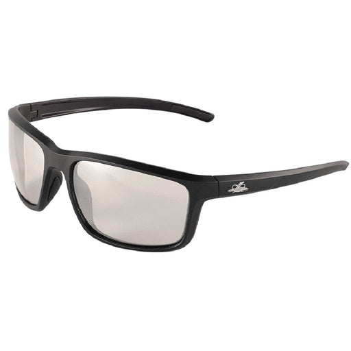 Pompano Indoor/Outdoor Anti-Fog Lens with Matte Black Frame, Safety Glasses - BH2766AF - BHP Safety Products