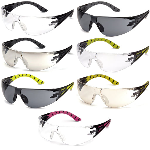 Pyramex Endeavor Plus Frameless Lightweight Safety Glasses with Soft Adjustable Nosepiece 1/Pair - BHP Safety Products