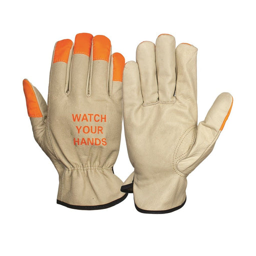 Pyramex Grain Cowhide Leather Driver Gloves GL2003K (12 Pair) - BHP Safety Products