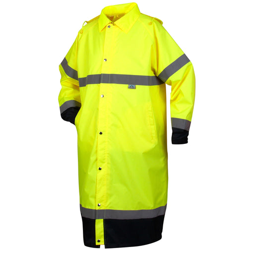 Pyramex RRWC3110 Premium Hi-Vis Rainwear Waterproof Coat - BHP Safety Products