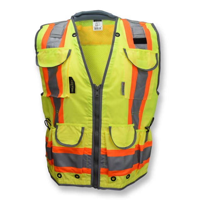 Radians SV55 Class 2 Heavy Woven Two Tone Engineer Vest - BHP Safety Products